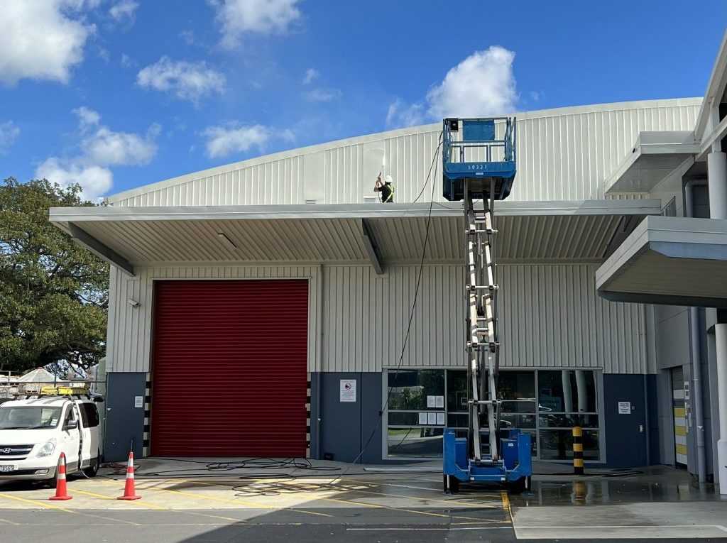 Commercial building wash services NZ