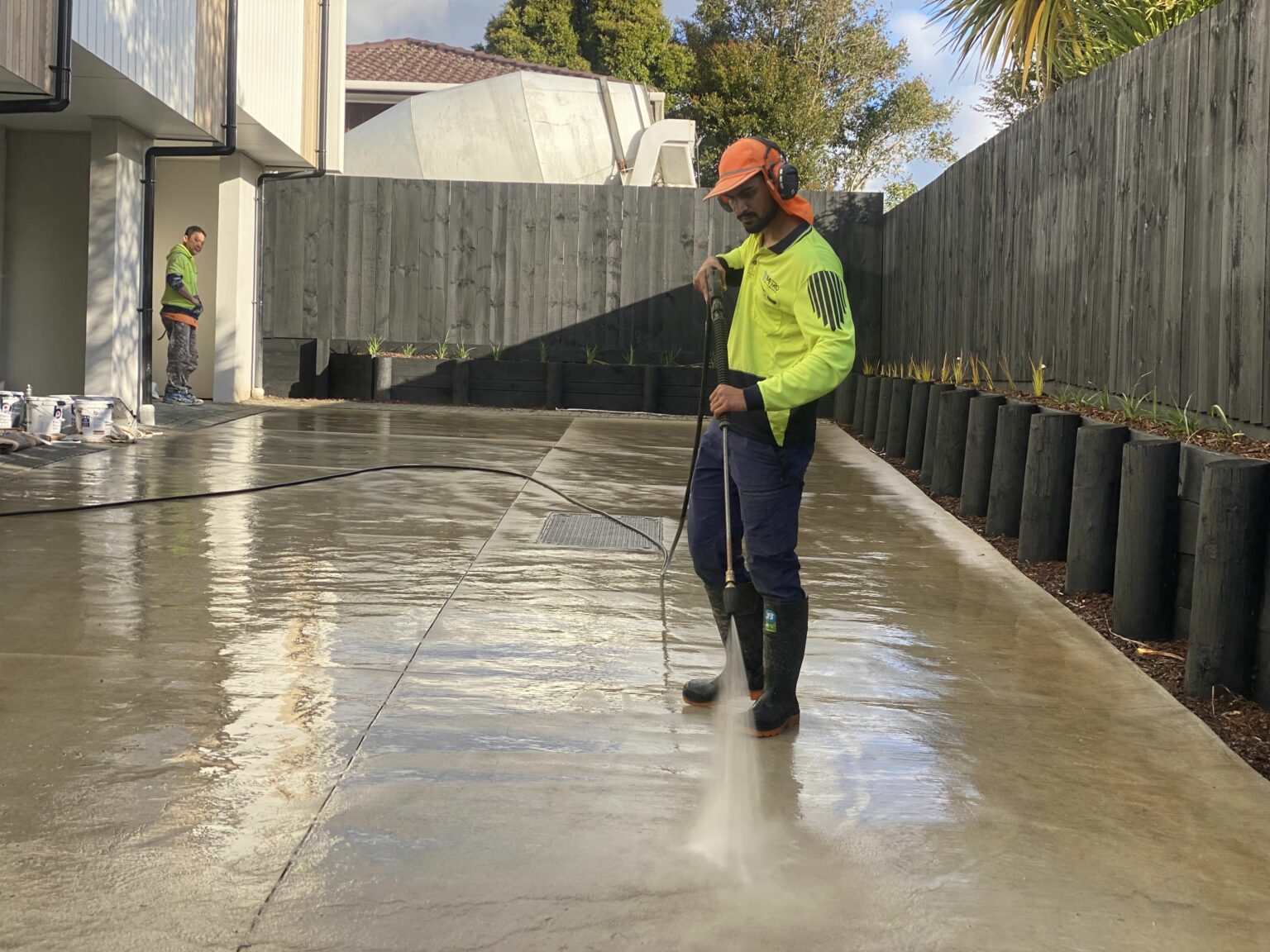 Acid Wash Concrete to bring out the new look