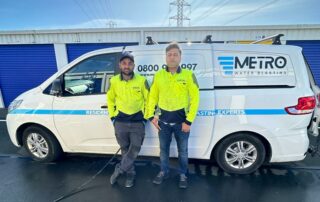 Metro Water Blasting house washing team in Christchurch, ready to clean and restore the exterior of a residential property.